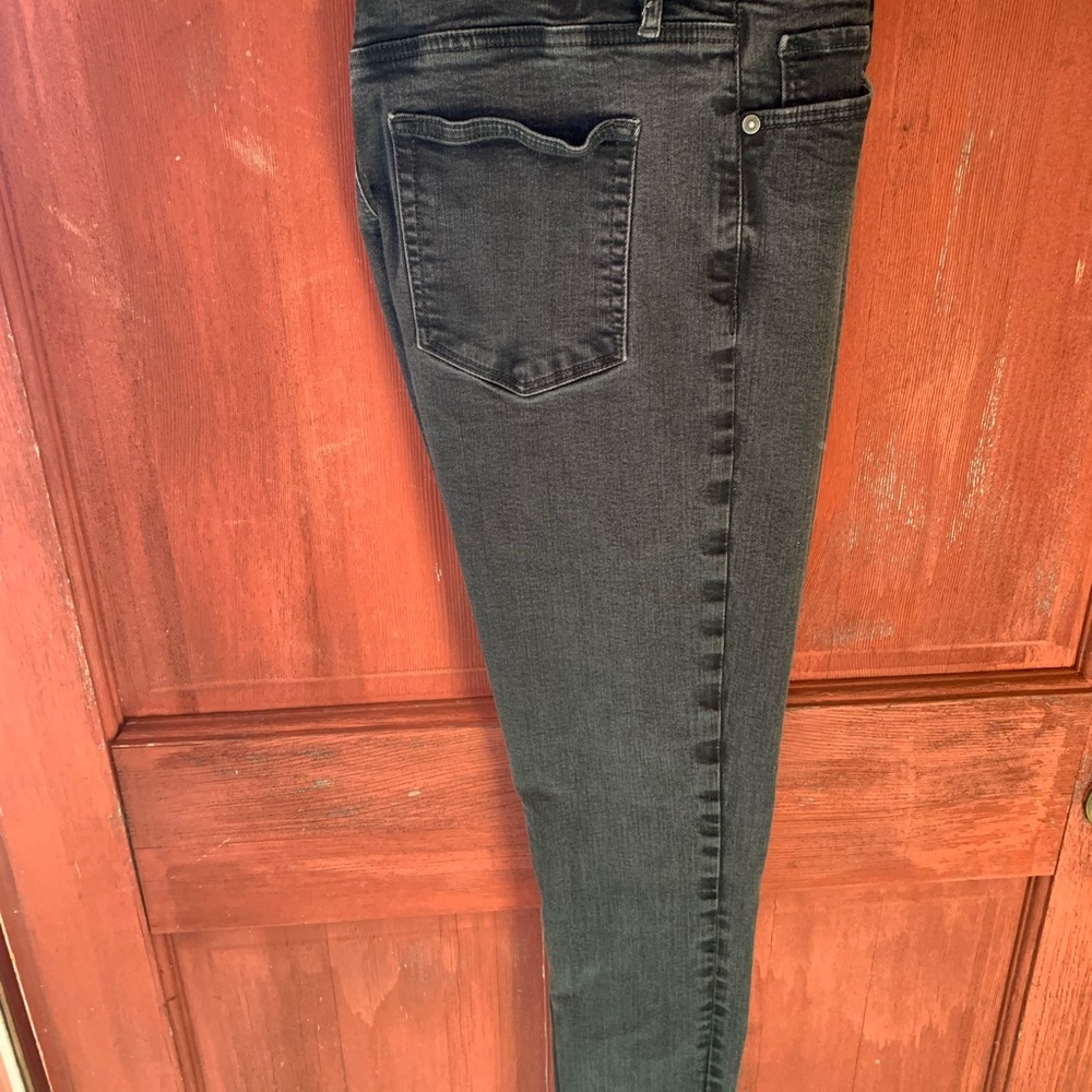LOFT Women's Dark Gray Skinny Jeans